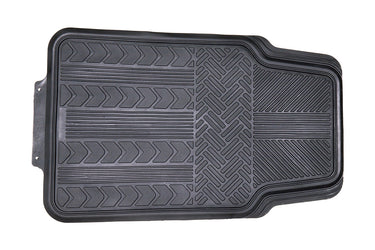 Cofan – Alfombrillas Universales de PVC para Coche | Set de 4 Unidades | Antideslizantes y Recortables
